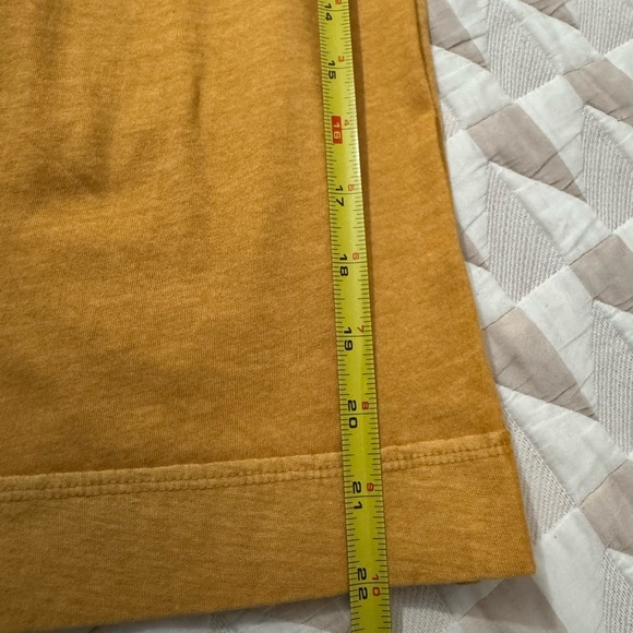 New We The Free Yellow Turtleneck Top Size S - Picture 9 of 10